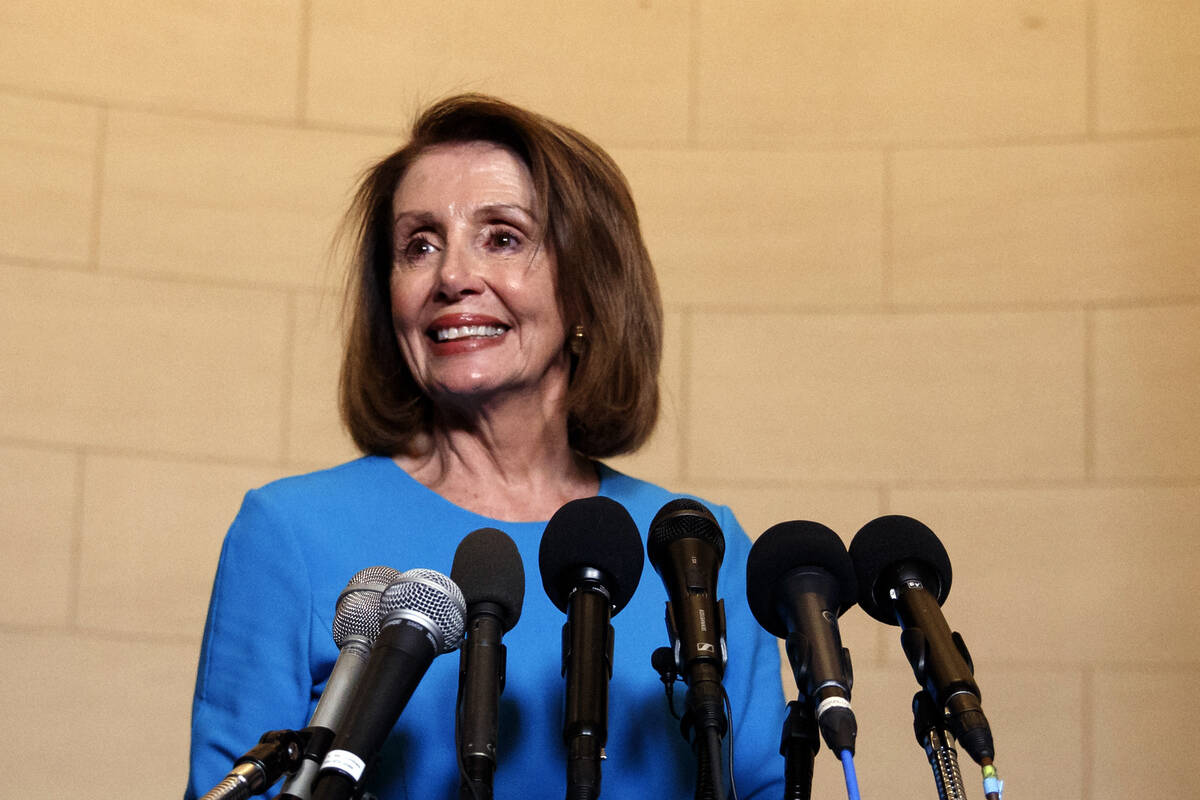 House Majority Leader Nancy Pelosi. (AP Photo/Carolyn Kaster)