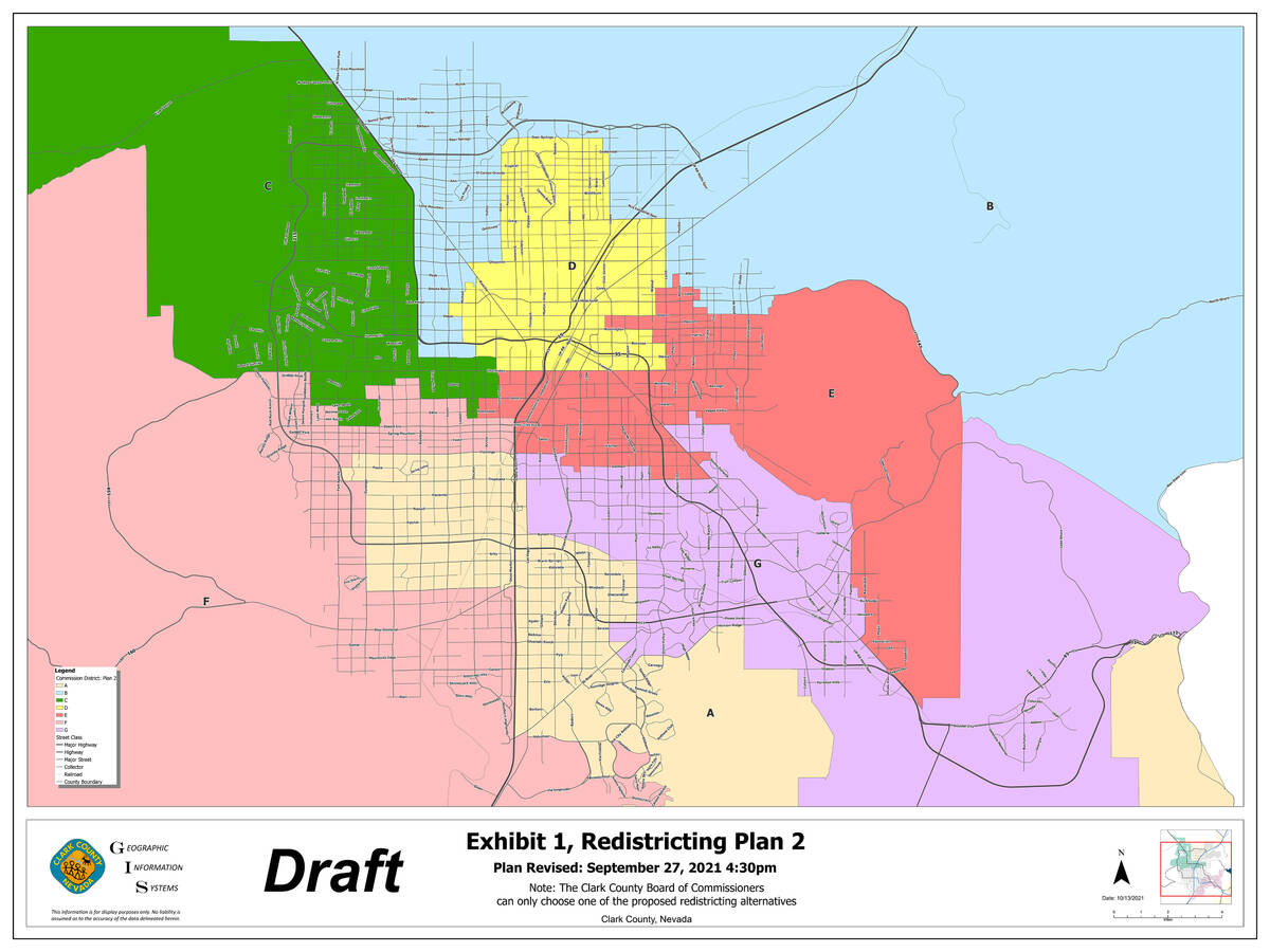 Proposed Clark County redistricting map No. 2 (Clark County)