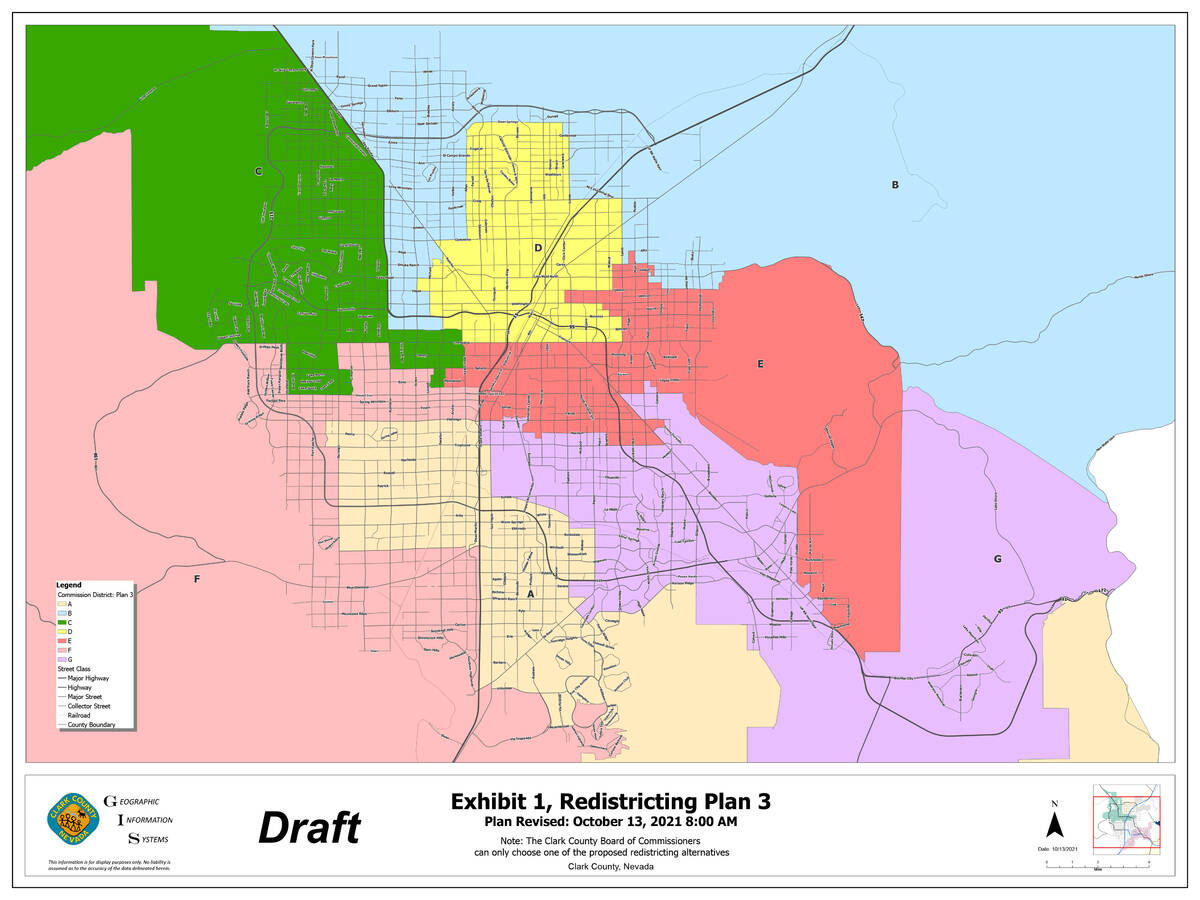 Proposed Clark County redistricting map No. 3 (Clark County)