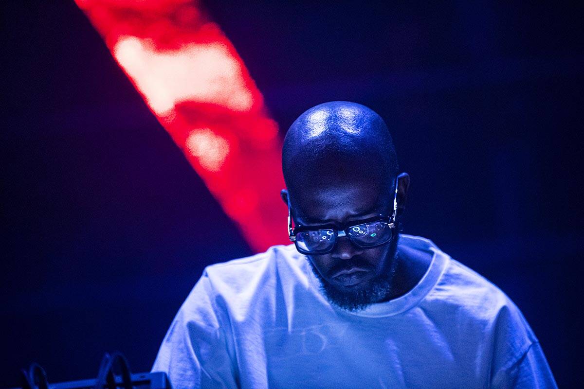 Black Coffee performs at the Neon Garden stage during the final day of the Electric Daisy Carni ...