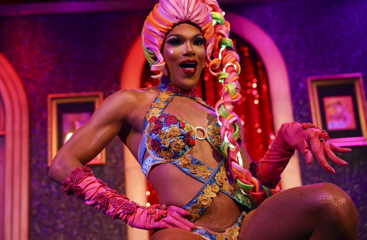RuPaul's Drag Race star Kahanna Montrese performs at The Queen Bar during the first day of the ...