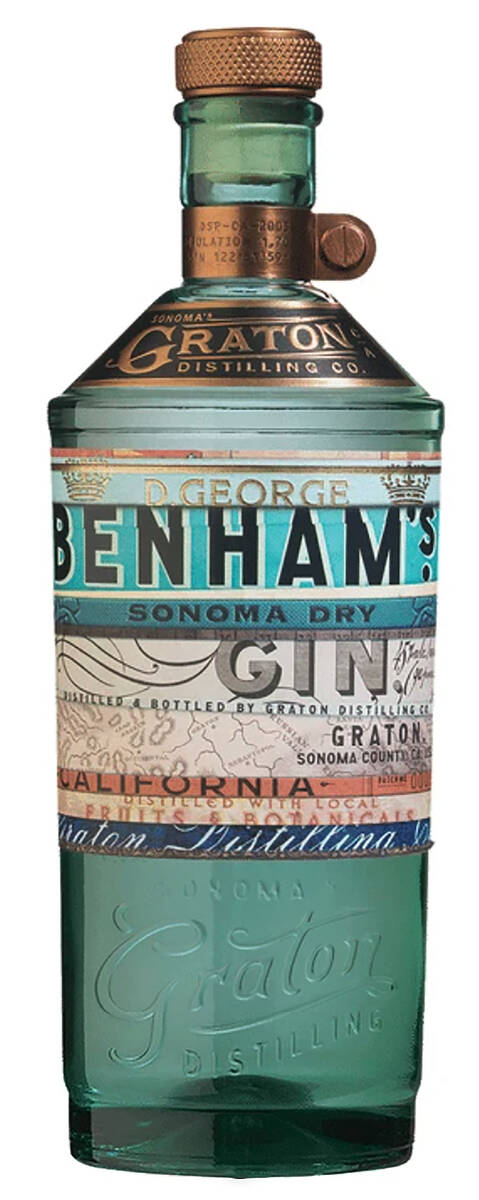 7. D. George Benham’s Sonoma Dry Gin Even if Benham’s Dry Gin isn’t really made with “j ...