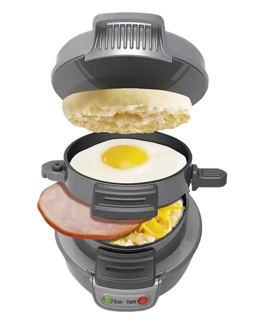 4. Hamilton Beach Breakfast Sandwich Maker Five minutes start to finish — just what that on-t ...