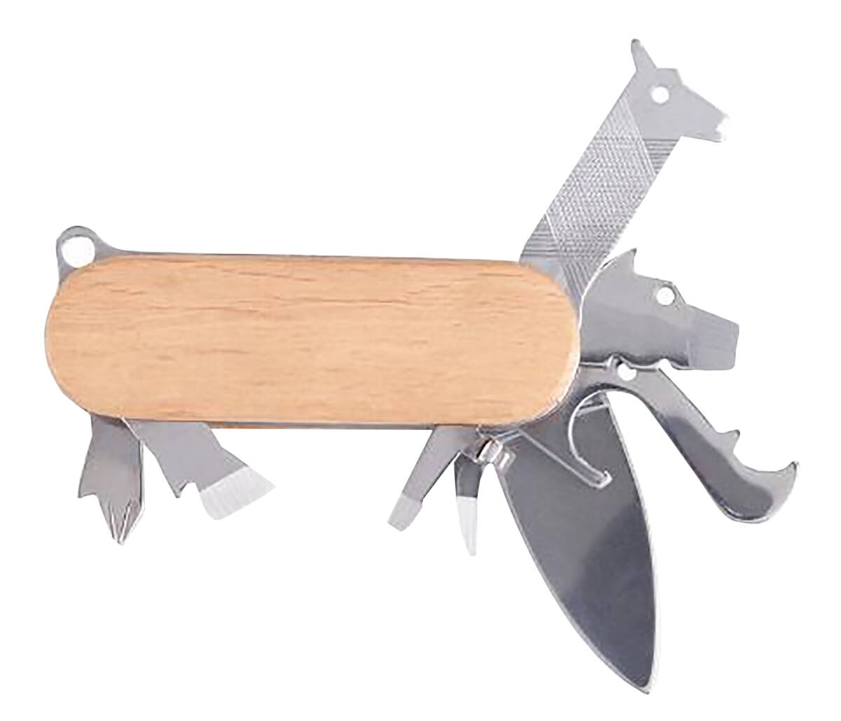 6. Animal Multi-Tool This adorable multi-tool includes a flat-head screwdriver, bottle opener, ...