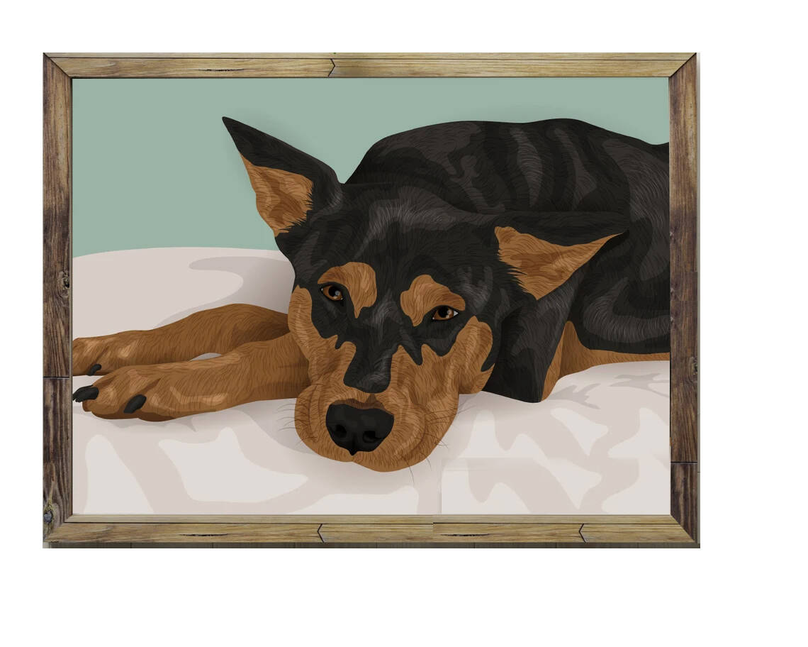 2. Custom Pet Portrait The pet lover on your gift-giving list will thank you forever. $75 and u ...