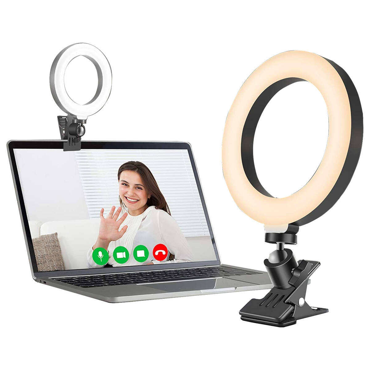 1. Ring Light for Laptop Computer Online conferencing is part of our lives now. Help the busine ...