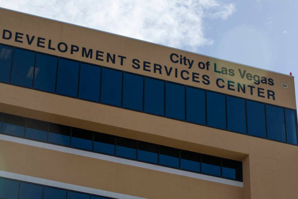 A nine-story office building owned by the City of Las Vegas at 333 North Rancho Drive is for sa ...