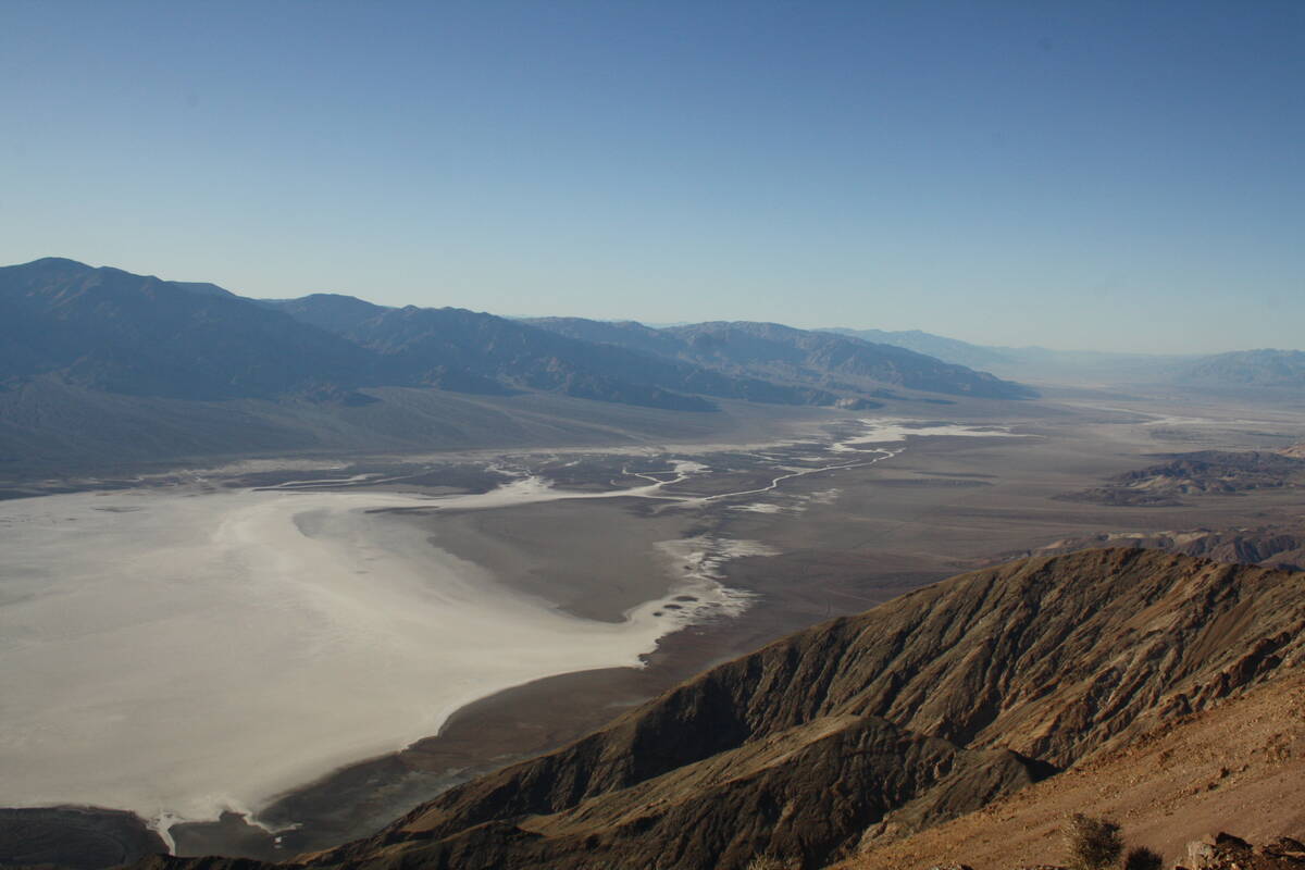The salt flat at Badwater Basin covers 200 square miles of Death Valley. (Photo by Deborah Wall)