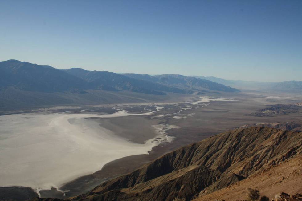 The salt flat at Badwater Basin covers 200 square miles of Death Valley. (Photo by Deborah Wall)