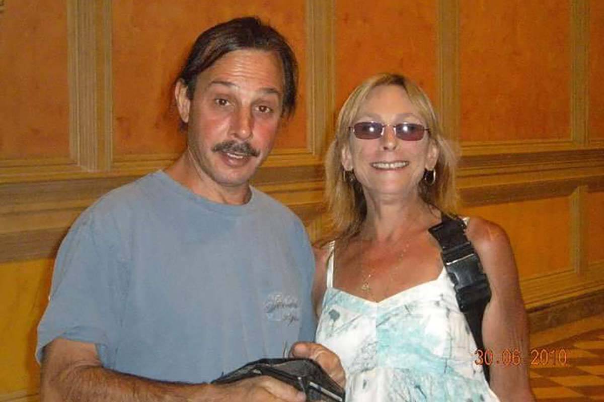 Barry Feeder and his sister, Cathy Coleman. After his death, Barry's ashes were lost by the U.S ...