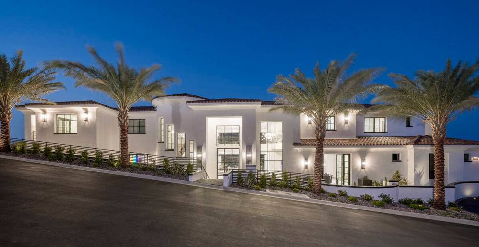 This house is listed for $11 million. (Las Vegas Sotheby’s International Realty)