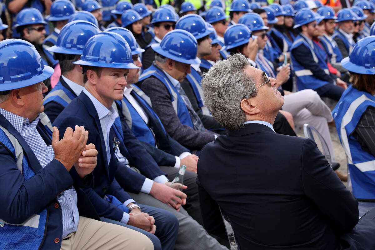 Jeffrey Soffer, chairman and CEO of Fontainebleau Development, during a commencement ceremony a ...