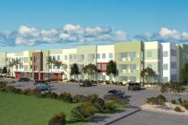 Work on a low-income housing development has stated in North Las Vegas. The 156-unit housing co ...