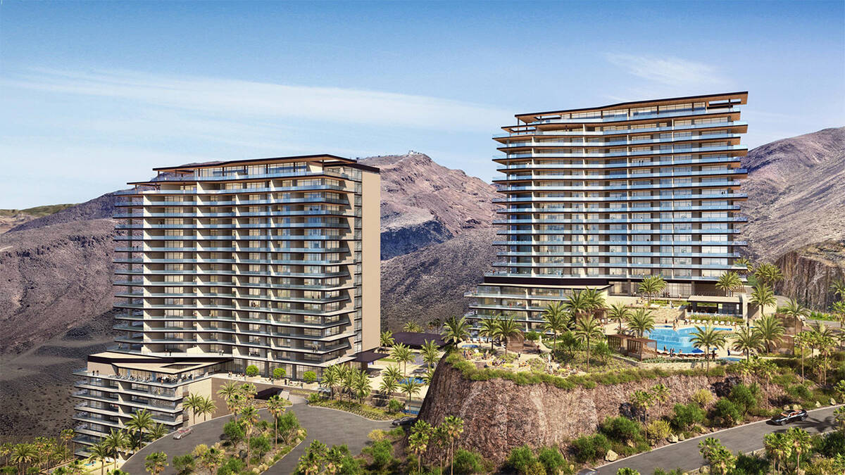 If approved by the city of Henderson a $600 million two-tower luxury resort-style high-rise wil ...