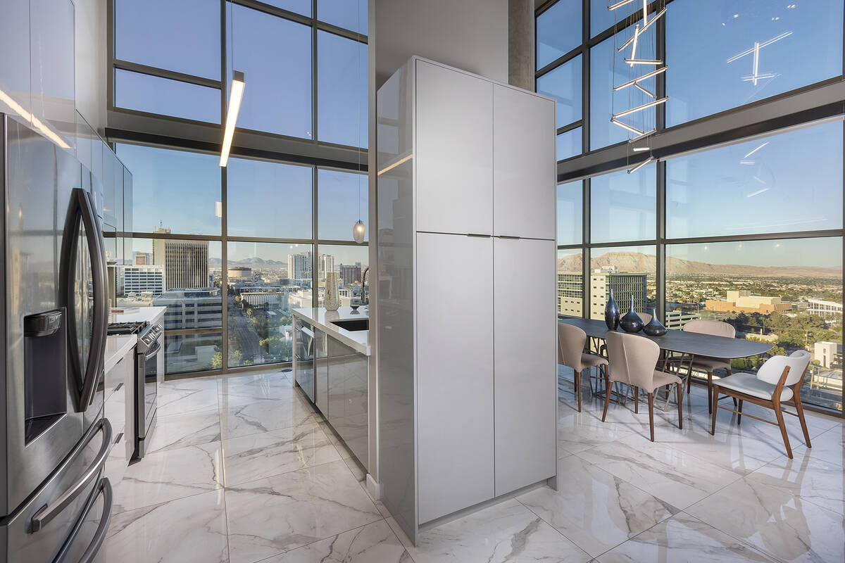 Juhl, the loft-style luxury condominium community in downtown Las Vegas, recently sold a two-st ...