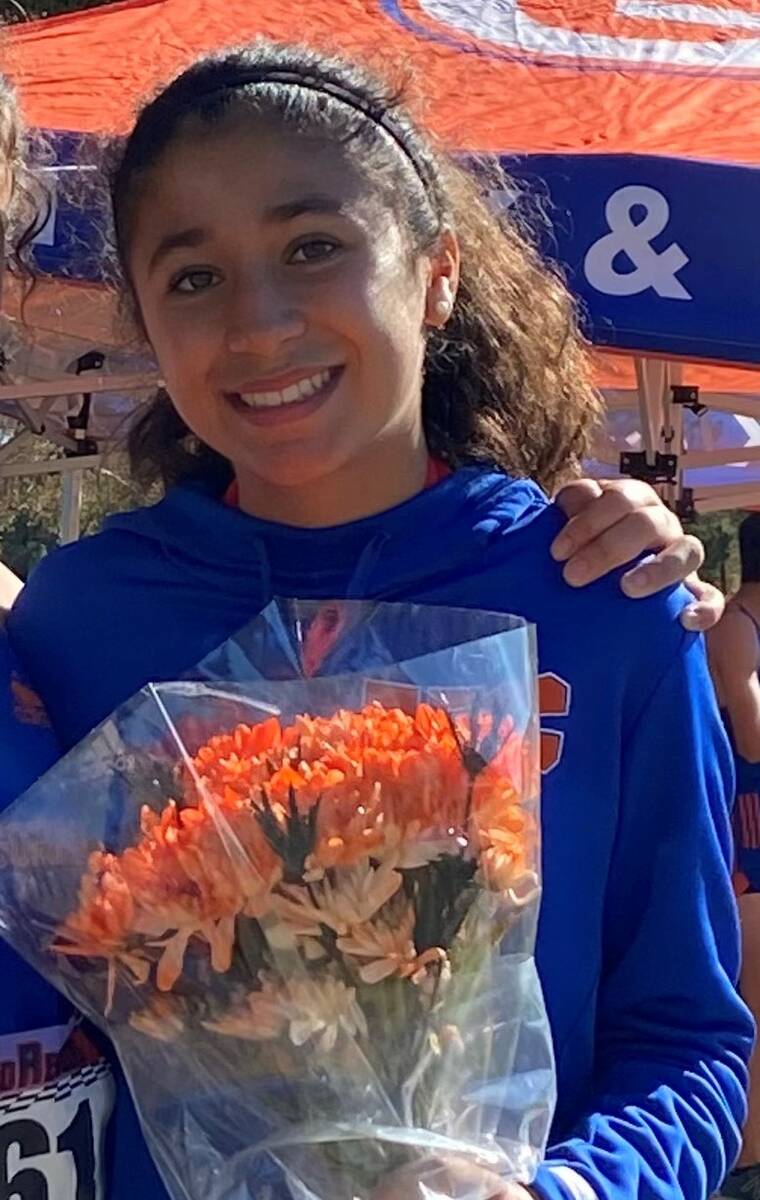 Bishop Gorman's Sophie Kellogg is a member of the All-Southern Nevada girls cross country team.
