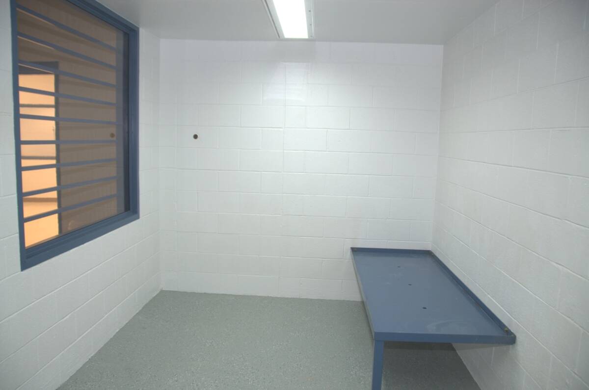 The holding cell, or "last night cell" where the inmate is kept before the execution. (Courtesy ...