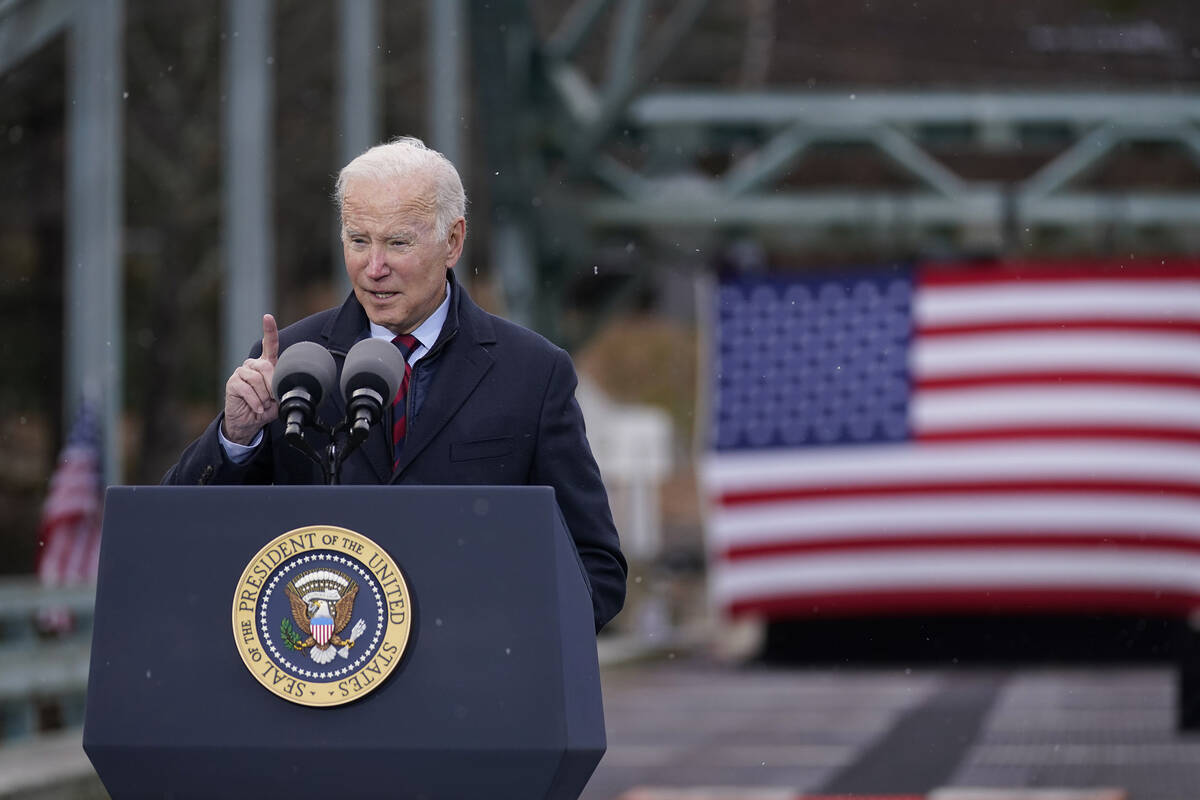 President Joe Biden. (AP Photo/Evan Vucci)