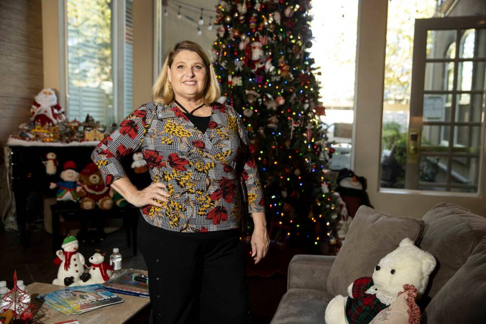 Alyson McCarthy, CEO of Ronald McDonald House Charities of Greater Las Vegas, poses for a portr ...