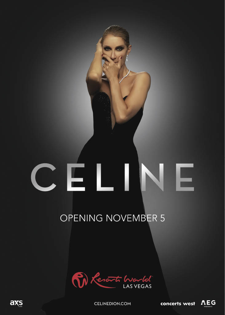 Celine Dion is shown in a promotional photo for her "Celine" show at The Theatre at Resorts Wor ...