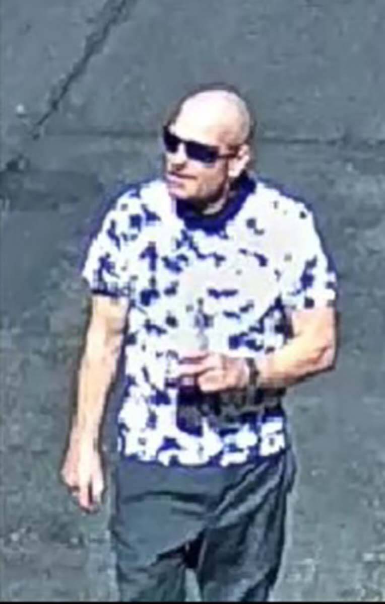 Las Vegas police are requesting the public’s assistance to identify a man suspected of steali ...