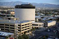 Zappos headquarters in downtown Las Vegas. (K.M. Cannon/Las Vegas Review-Journal)