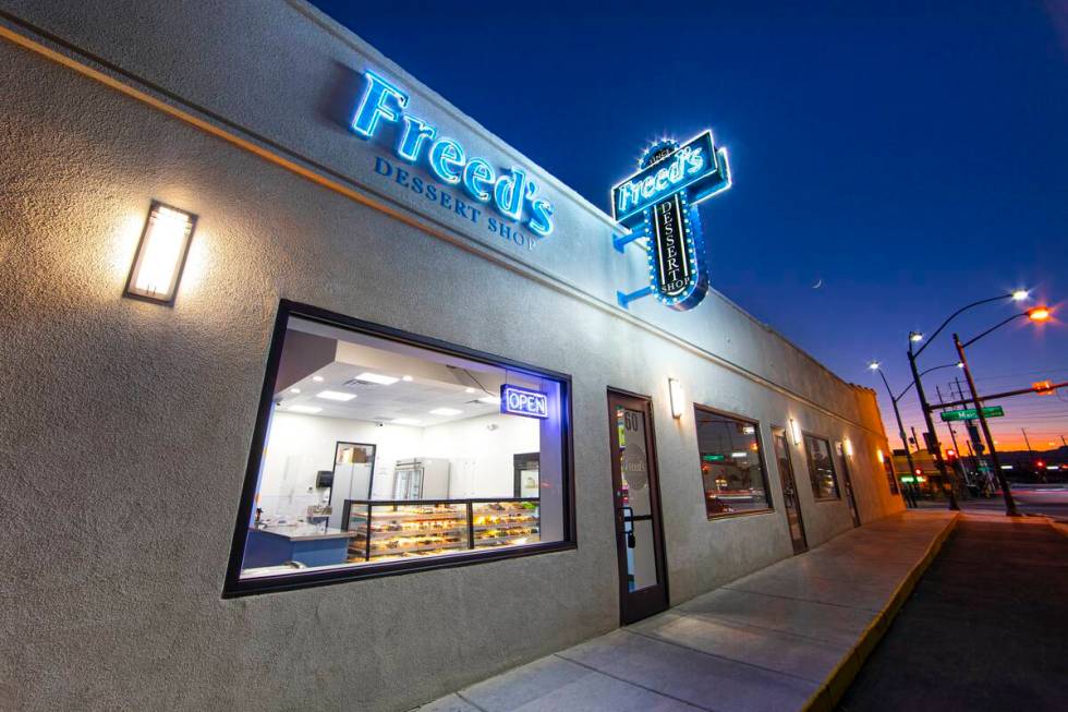 Freed's Dessert Shop in downtown Las Vegas. (Chris Wessling)