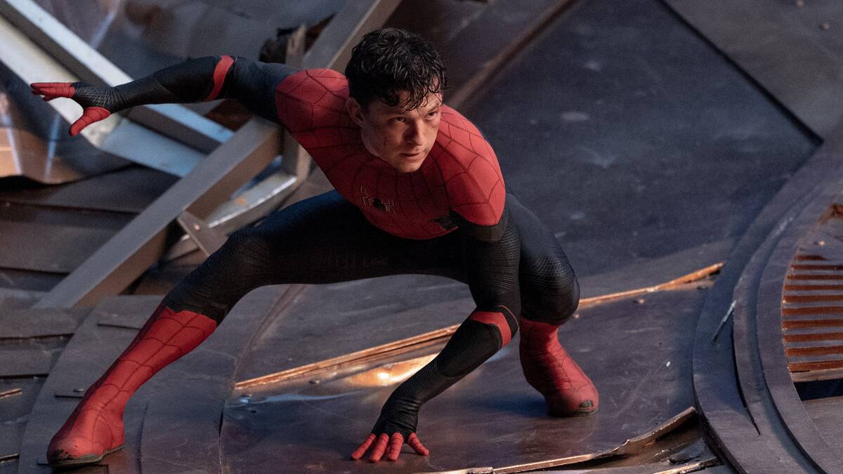 Tom Holland stars as Peter Parker/Spider-Man in "Spider-Man: No Way Home." (Sony Pictures)