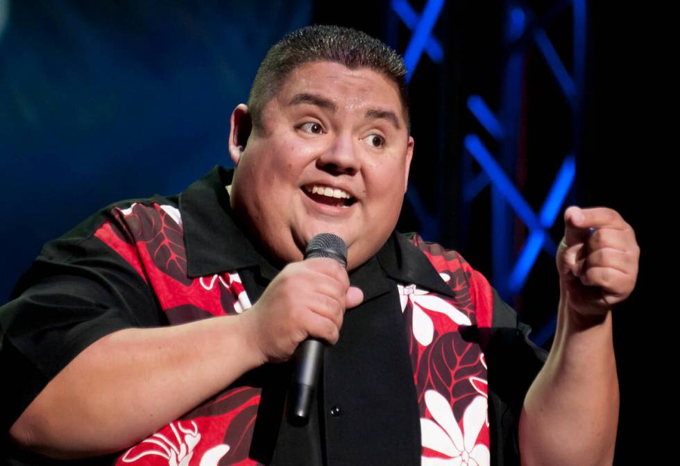 In this photo is provided by the South Beach Comedy Festival, comedian Gabriel Iglesias perform ...