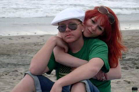 This undated photo shows Jacob Stanley with his sister Roxanne Harrell in Oceanside, Calif. (Pr ...