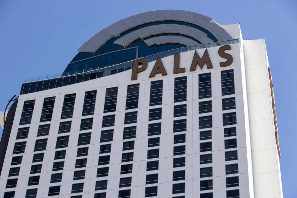 The Palms hotel-casino in Las Vegas, Tuesday, May 4, 2021. (Erik Verduzco / Las Vegas Review-Jo ...