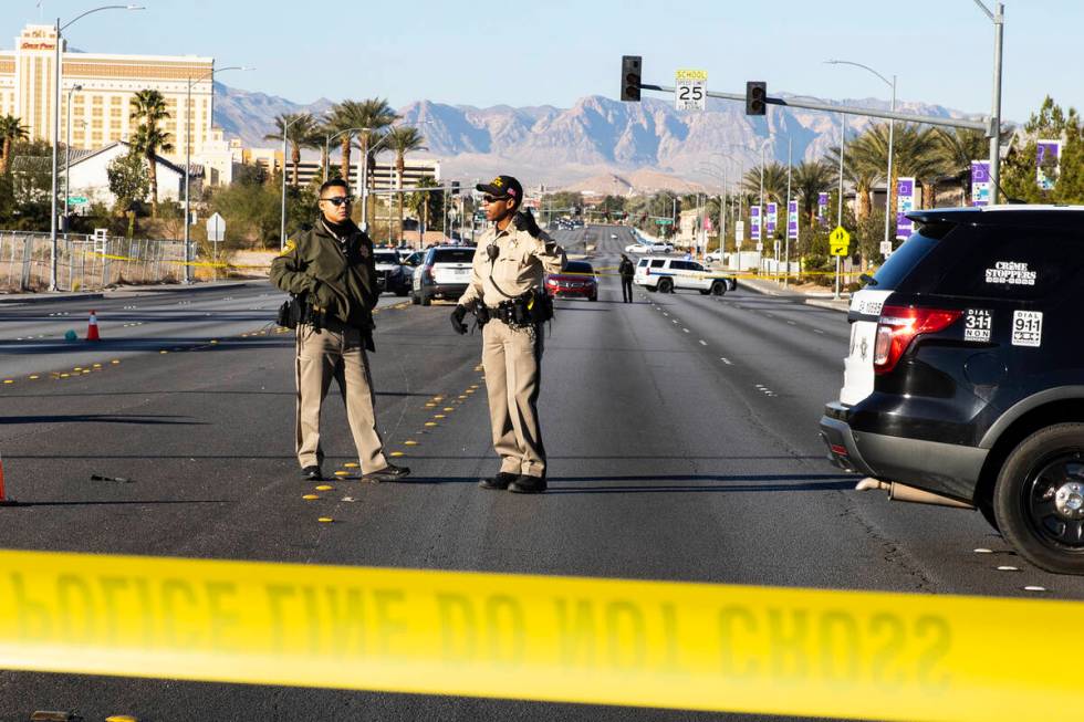 The Las Vegas Metropolitan police is investigating a shooting that occurred near East Silverado ...