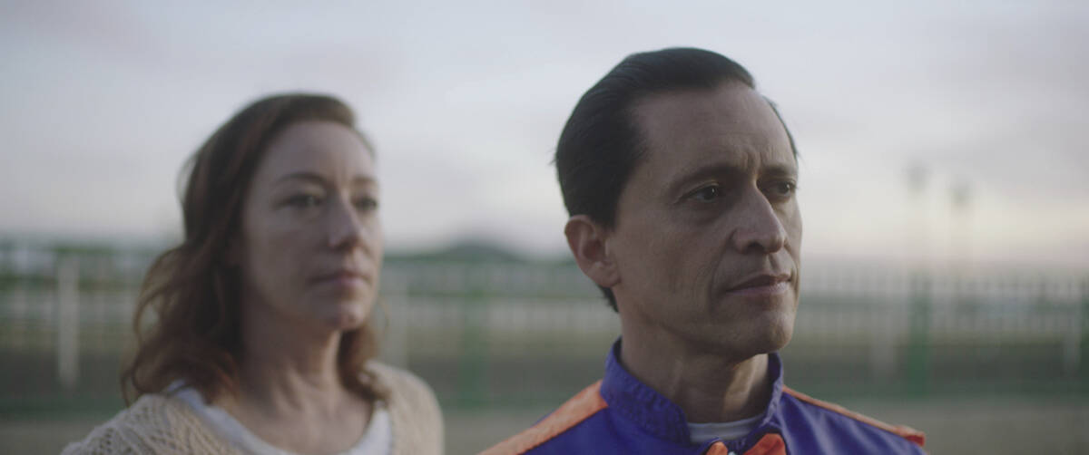 This image released by Sony Pictures Classics shows Molly Parker, left, and Clifton Collins Jr. ...