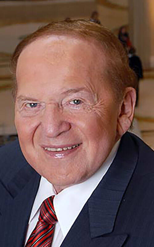 Sheldon Adelson at The Palazzo Las Vegas on the Las Vegas Strip, Jan. 8, 2008 in Las Vegas, Nev ...