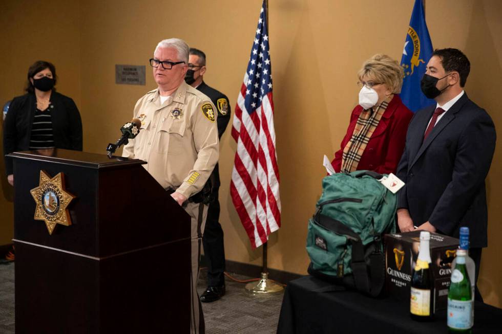 Undersheriff Christopher Darcy, during a news conference discussing preparations for the upcomi ...