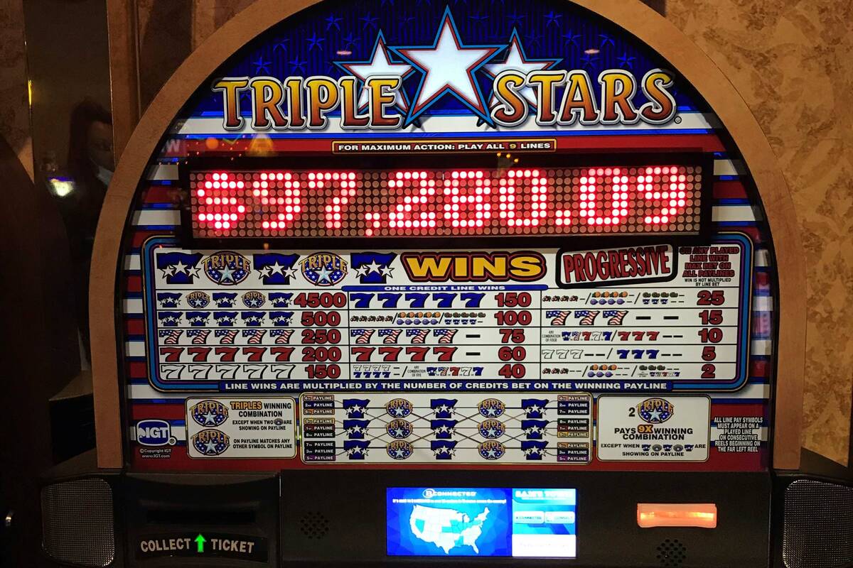 The winning jackpot from Monday, Dec. 27. (Boyd Gaming)