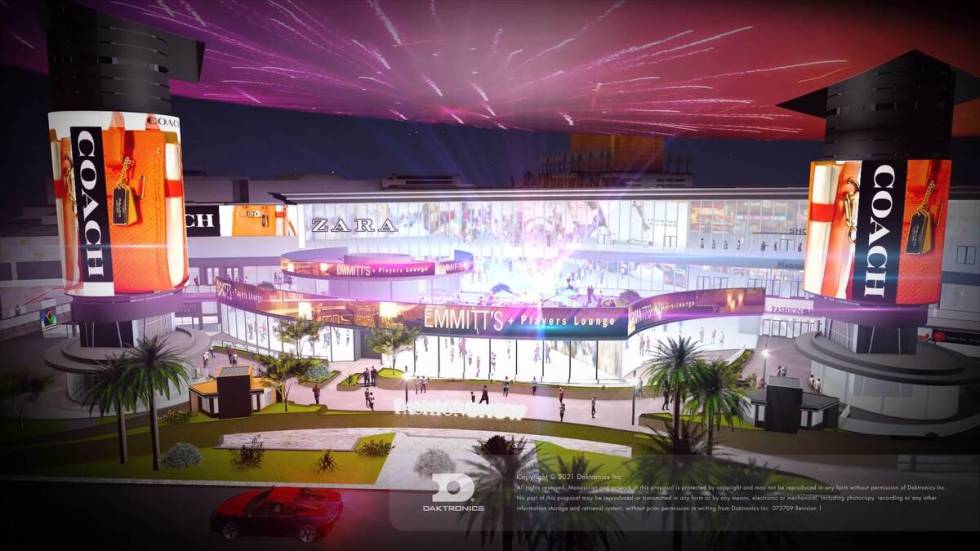 An artist's rendering of the future Emmitt's at Fashion Show Mall. (Emmitt's)