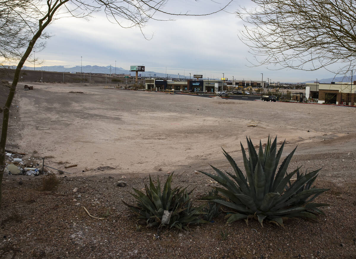 A vacant land at the northwest corner of David Baker Way and Galleria Drive that is slated to g ...