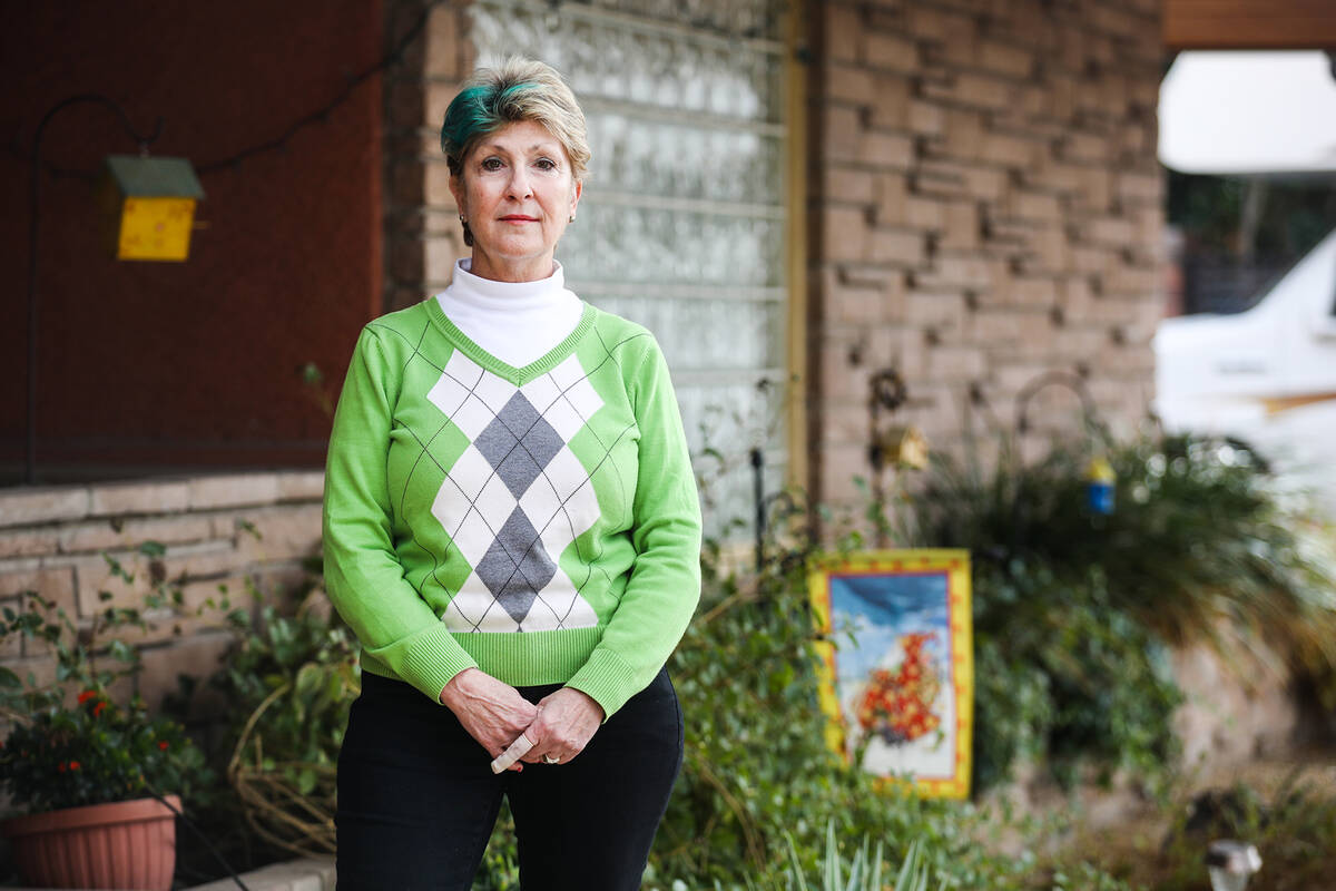 Former Clark County Commissioner Chris Giunchigliani at her home in Las Vegas, Tuesday, Dec. 21 ...