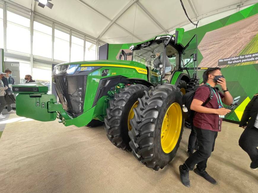 John Deere is ready to rollout its fully autonomous tractor featured at CES in Las Vegas later ...