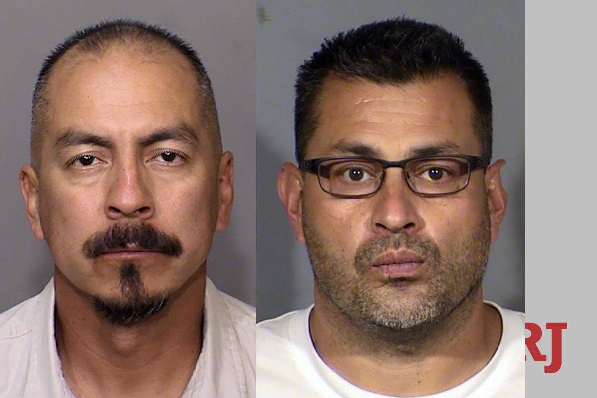 Julio Arrezola-Rodriguex, left, and David Cruz. (Las Vegas Metropolitan Police Department)