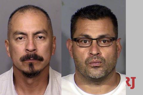 Julio Arrezola-Rodriguez, left, and David Cruz. (Las Vegas Metropolitan Police Department)