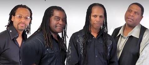 Members of Earth Wind & Fire tribute band Serpentine Fire are shown, from left: Johnny Johnson, ...