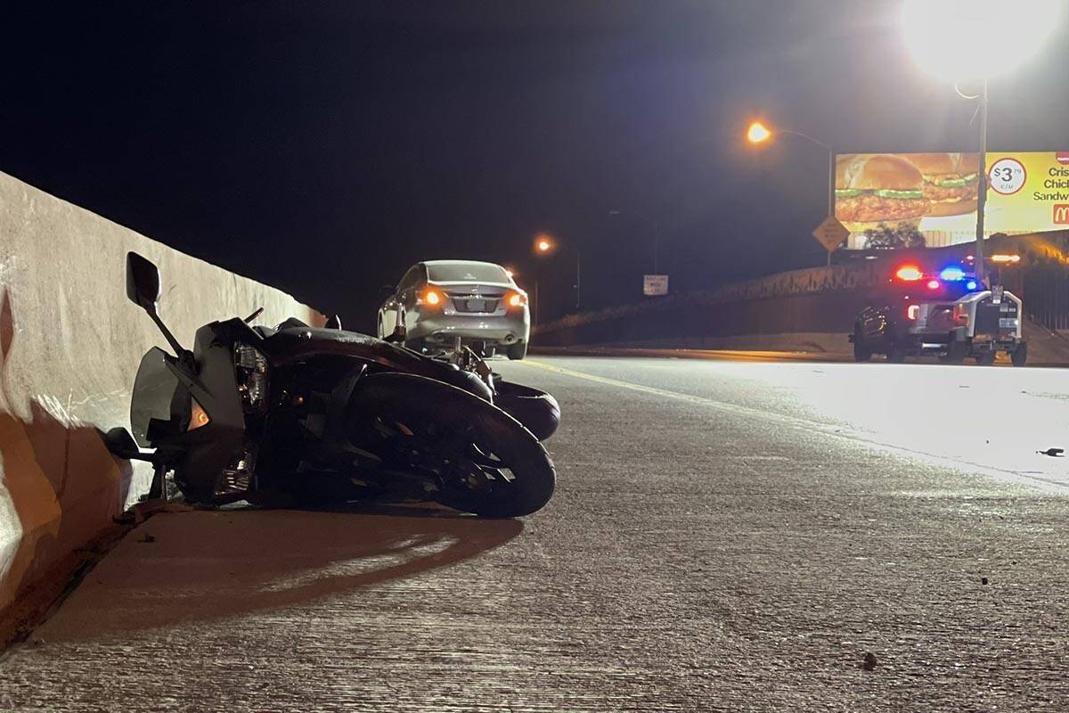 A Yamaha motorcycle was involved in a fatal collision early Sunday, March 7, 2021, at U.S. 95 a ...