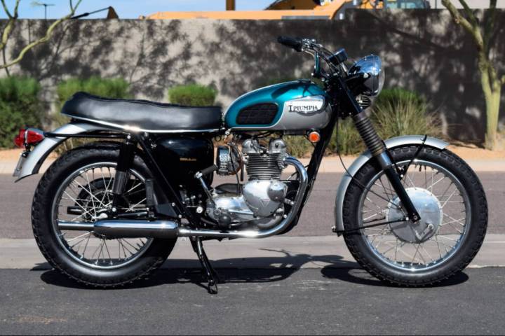 This restored 1967 Triumph T100R Daytona has a magic name from American racing, and Triumph sta ...