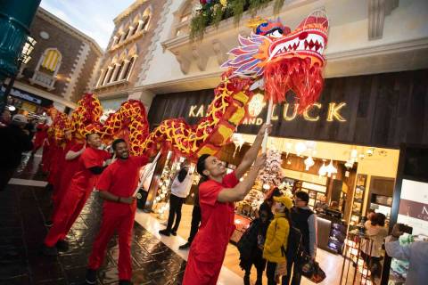Lunar New Year at The Grand Canal Shoppes (The Grand Canal Shoppes )