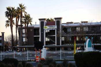Sportsman Royal Manor on Tuesday, Jan. 4, 2022 in Las Vegas. (Rachel Aston/Las Vegas Review-Jou ...