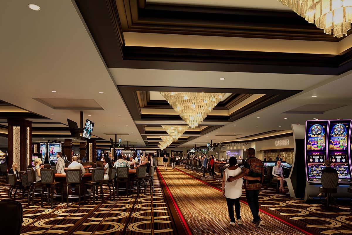 Bally's Las Vegas will be transformed into the Horseshoe Las Vegas. (Rendering/Marnell Companies)