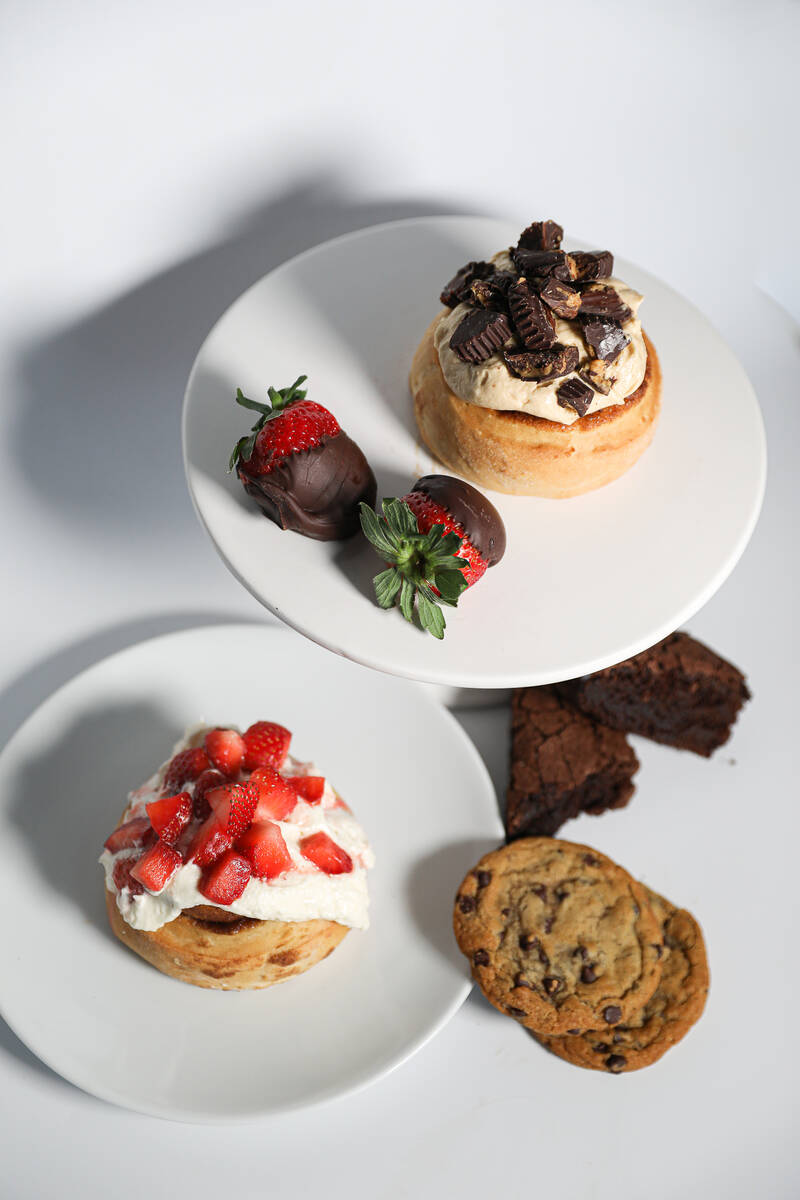 Cinnaholic, the plant-based bakery has a Valentine’s Day menu