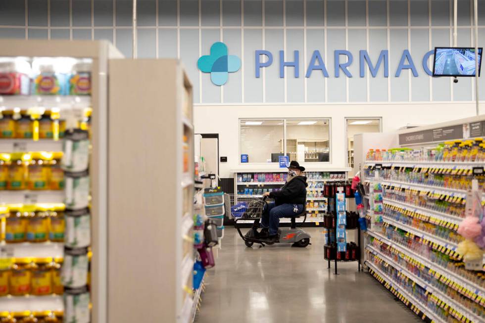 The pharmacy at the new Smith’s Marketplace at 845 East Lake Mead Parkway on Friday, Jan ...
